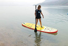 Load image into Gallery viewer, YASKA Children Inflatable Stand Up Paddle Board with SUP, Hand Pump, Adjustable Aluminum Floating Paddle, Repair Kit, Rucksack and Bottom Fin for Paddling
