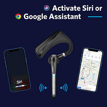 Load image into Gallery viewer, Bluetooth Headset [Upgraded] Active Noise Cancelling Bluetooth Headphones, Bluetooth Earpiece CVC8.0 Dual-Mic Hands-Free V5.0 Comfortable Earbud 240 Hrs Standby Time for Business/Workout/Driving

