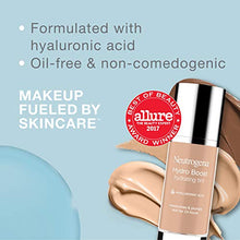 Load image into Gallery viewer, Neutrogena Hydro Boost Hydrating Tint with Hyaluronic Acid, Lightweight Water Gel Formula, Moisturizing, Oil-Free &amp; Non-Comedogenic Liquid Foundation Makeup, 40 Nude Color, 1.0 fl. oz
