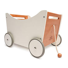 Load image into Gallery viewer, Kinderfeets, Toy Box, 2-in-1 Toy Storage and Walker with Bamboo Accent, Convenient and Classy Design
