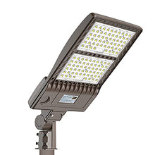 Load image into Gallery viewer, LED Parking Lot Lights 320W, DLC/UL 44800LM 5000K LED Shoebox Street Pole Lights[1000W HID/HPS Replacement] Outdoor IP65 Waterproof 110V 120V Commercial Area Road Lighting Slip Fitter
