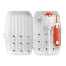 Load image into Gallery viewer, OXO Tot On-The-Go Drying Rack &amp; Bottle Brush with Bristled CleanerNew Colors Available
