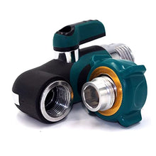 Load image into Gallery viewer, 2WAYZ Garden Hose Splitter Y + 90 Degrees Garden Hose elbow with shut off valve
