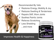 Load image into Gallery viewer, Joint Repair Advanced Hip &amp; Joint Health Supplement for Dogs. Naturally Relieves Arthritis, Pain &amp; Inflammation. Extra Strength Soft Chew Treats with Glucosamine, Chondroitin &amp; MSM Improve Mobility
