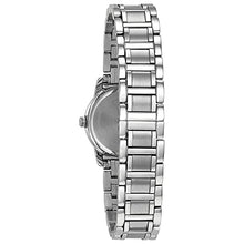 Load image into Gallery viewer, Bulova Classic Quartz Ladies Watch, Stainless Steel Diamond , Silver-Tone (Model: 96R105)
