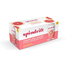Load image into Gallery viewer, Spindrift, Sparkling Water, Grapefruit, 12 oz (pack of 8)

