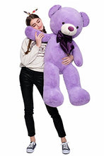 Load image into Gallery viewer, Toys Studio Giant Teddy Bear Plush Stuffed Animals for Girlfriend or Kids 47 Inch, (Purple)
