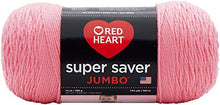 Load image into Gallery viewer, RED HEART 073650016004 Super Saver Jumbo Yarn, Perfect Pink
