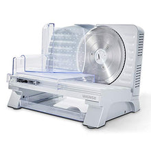 Load image into Gallery viewer, WERISE Meat Slicer Electric Deli Food Slicer for Home Use with 6.7'' Removable Stainless Steel Blade and Non-Slip Feet, Adjustable Thickness for Meat, Cheese, Bread,110V
