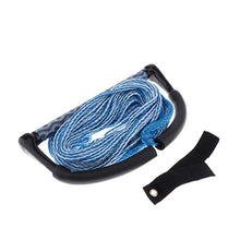 Load image into Gallery viewer, CUTICATE 75ft Water Ski Rope Tow Harness Rope with Floatable Handle for Wake Surf Wakeboard Knee Board Wakeskate Surfing Wakesurf and More
