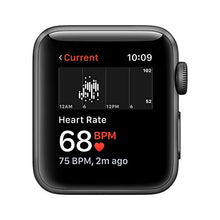 Load image into Gallery viewer, Apple Watch Series 3 (GPS, 38mm) - Space Gray Aluminum Case with Black Sport Band
