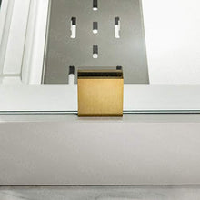Load image into Gallery viewer, WOODBRIDGE PLUMBING_FIXTURE MBSDC4876-BG Frameless Sliding Shower, 44"-48" Width, 76" Height, 3/8" (10 mm) Clear Tempered Glass, Finish, Designed for Smooth Door Closing. Brushed Gold
