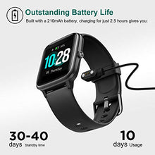 Load image into Gallery viewer, Letsfit Smart Watch, Fitness Tracker with Heart Rate Monitor, Activity Tracker with 1.3" Touch Screen, IP68 Waterproof Pedometer Smartwatch with Sleep Monitor, Step Counter for Women and Men
