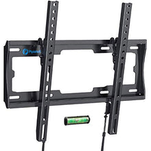 Load image into Gallery viewer, Tilt TV Wall Mount Bracket Low Profile for Most 26-55 Inch LED LCD OLED Plasma Flat Curved Screen TVs, 8 Degrees Tilting for Anti-Glaring, Max VESA 400x400mm and Holds up to 99lbs by Pipishell
