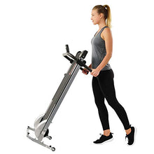 Load image into Gallery viewer, Sunny Health &amp; Fitness SF-T1407M Manual Walking Treadmill, Gray
