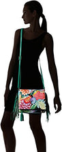 Load image into Gallery viewer, Anna by Anuschka Women's Genuine Leather Flap-Over Cross Body | Hand Painted Original Artwork | Whimsical Garden
