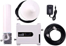 Load image into Gallery viewer, FourSeas Band 2/5 850Mhz(2G,3G)/1900MHz(4G) CDMA/LTE 4G FDD LTE Dual Band Cell Phone Booster for Home 65dB Home Signal Booster for US Carriers Verizon(4G)/T-Mobile(4G)/AT&amp;T(2G,3G,4G).(White)
