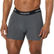 Load image into Gallery viewer, Lacoste Men's 5-Pack Regular Fit Boxer Briefs, Font, X-Large
