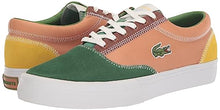 Load image into Gallery viewer, Lacoste Men's Jump Serve Lace Up Sneaker, Green/TAN, 8.5
