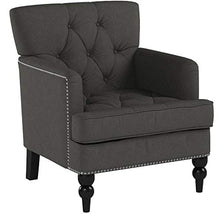 Load image into Gallery viewer, Christopher Knight Home Malone Club Chair, Charcoal Grey
