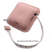 Load image into Gallery viewer, Tape Measure 150 cm 60 inch Push Button Tape Body Measuring Soft Retractable for Sewing Double-Sided Tailor Leather Ruler
