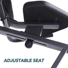 Load image into Gallery viewer, MaxKare Recumbent Exercise Bike Indoor Cycling Stationary Bike with Adjustable Seat and Resistance, Pulse Monitor/Phone Holder (Seat Height Adjustment by Knob)
