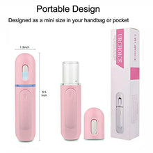 Load image into Gallery viewer, Nano Facial Mister, UrChoice Cool Mist 30ml Facial Handy Mist Sprayer - Support Adding Toner and Pure Milk, Moisturizing &amp; Hydrating for Skin Care, Makeup, Eyelash Extensions

