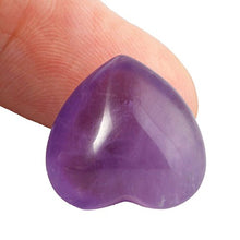 Load image into Gallery viewer, rockcloud Healing Crystal 0.5 inch Amethyst Carved Worry Stone Chakra Reiki Balancing(Pack of 10)
