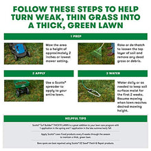 Load image into Gallery viewer, Scotts Turf Builder Thick'R Lawn Sun &amp; Shade - 3 in 1 Lawn Fertilizer, Seed, &amp; Soil Improver for a Thicker, Greener Lawn, Seeds up to 4,000 sq. ft., 40 lb.
