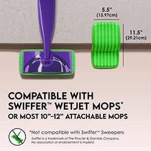 Load image into Gallery viewer, Turbo Mops Reusable Floor Mop Pads - Pack of 2, Machine Washable, 12-inch Microfiber Mop Refills - Compatible with Swiffer Wet Jet - Household Cleaning Tools﻿
