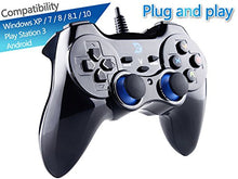 Load image into Gallery viewer, ZD-V+ USB Wired Gaming Controller Gamepad for PC/Laptop Computer(Windows XP/7/8/10) &amp; PS3 &amp; Android &amp; Steam - [Black]
