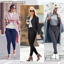 Load image into Gallery viewer, Heathyoga Fleece Lined Leggings for Women High Waist Leggings with Pockets Thermal Yoga Pants Women's Winter Leggings Black
