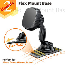 Load image into Gallery viewer, eSamcore Phone Holder for Car - Magnetic Car Phone Mount for Vehicle Dashboard, [Double 360 Adjustable Stand] Cell Phone Automobile Cradles with Strong Magnets for iPhone Samsung Galaxy Mobile Phone
