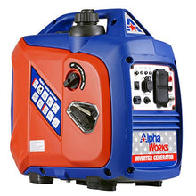 Load image into Gallery viewer, AlphaWorks Generator Inverter with Gas Engine 2250 Watts Portable Power Supply Super Quiet Outdoor Generators 79cc 4-Stroke Capacity 2-120VAC 60Hz Sockets 1-12V DC Outlet s EPA Certified
