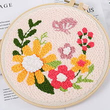 Load image into Gallery viewer, Pllieay Punch Needle Fabric, Embroidery Fabric, Monks Cloth for Punch Needle Embroidery Rug-Punch &amp; Pinch Needle, 26.4 x 19.3 Inch
