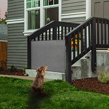 Load image into Gallery viewer, EasyBaby Products Extra Wide and Extra Tall Indoor Outdoor Retractable Baby Gate Extends up to 71" Wide, 39.3" (100cm) Tall, Grey
