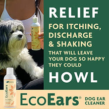 Load image into Gallery viewer, EcoEars Dog Ear Cleaner. Natural Multi-Action Formula. for Bad Discharge &amp; Smell. Naturally Removes Foreign Matter and Cleanses The Most Difficult Ears. 100% Guaranteed
