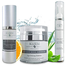 Load image into Gallery viewer, Anti Aging Skin Care Set: Retinol Cream, Vitamin C Serum &amp; Firming Eye Cream for a glowing and radiant skin. The Best Beauty Gift Sets for Women

