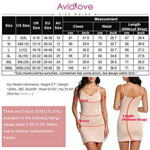 Load image into Gallery viewer, Avidlove Women Modal V Neck Nightwear Sleeveless Straight Dress Mini Full Slips Apricot S
