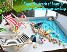 Load image into Gallery viewer, Gallop Chic Beach Zen Garden Decor, Mini Desktop Sandbox Accessories, 16 Pcs Miniature Ornament Kits for DIY Garden and Plant Decoration
