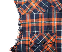 Load image into Gallery viewer, NUTEXROL Men's Casual Flannel Plaid Shirt Sleeveless Cotton Plus Size Vest
