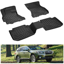 Load image into Gallery viewer, KIWI MASTER Floor Mats Compatible for 2015-2019 Subaru Outback / Legacy Accessories All Weather Mat Liners Front Rear 2 Row Seat TPE Slush Liner Black
