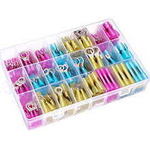 Load image into Gallery viewer, Ginsco 250pcs Heat Shrink Wire Connector DIY Kit Waterproof Marine Automotive Terminals Set
