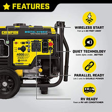 Load image into Gallery viewer, Champion Power Equipment 100573 4000-Watt DH Series Open Frame Inverter, Wireless Remote Start
