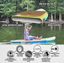 Load image into Gallery viewer, WOOWAVE Inflatable Stand Up Paddle Board, 10'6×34''×6' Ultra-Light (16.72lbs) Non-Slip Deck SUP with Premium Accessories &amp; Fibreglass Adjustable Paddle, Durable and Stable Wide Stance for Youth Adults
