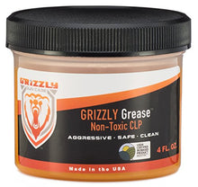 Load image into Gallery viewer, Grizzly Grease CLP | All-in-One Gun Cleaner, Lubricant, Protectant | USDA Certified Bio-Based Gun Oil Alternative | Exceeds 5 MIL-SPEC Technical Standards | 4 Oz. Leak-Proof Container
