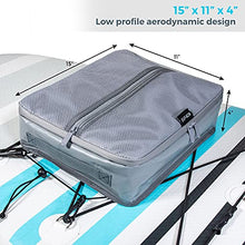Load image into Gallery viewer, SUP-NOW Stand Up Paddle Board Cooler Water Resistant Paddleboard Accessory Deck Bag w/Mesh Top (Gray)
