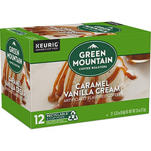 Load image into Gallery viewer, Green Mountain Coffee Roasters Caramel Vanilla Cream Keurig K-Cup Coffee, 12 ct
