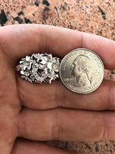 Load image into Gallery viewer, Harlembling Solid 925 Sterling Silver Men's Silver Ring - Nugget Ring - Pinky or Ring Finger - Sizes 7-13 (7)
