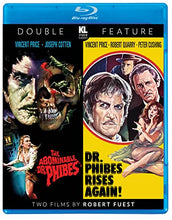 Load image into Gallery viewer, Dr. Phibes Double Feature [The Abominable Dr. Phibes/Dr. Phibes Rises Again]
